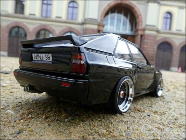 1:18 AUDI SPORT QUATTRO BLACK EDITION [ KURZ VERSION ]